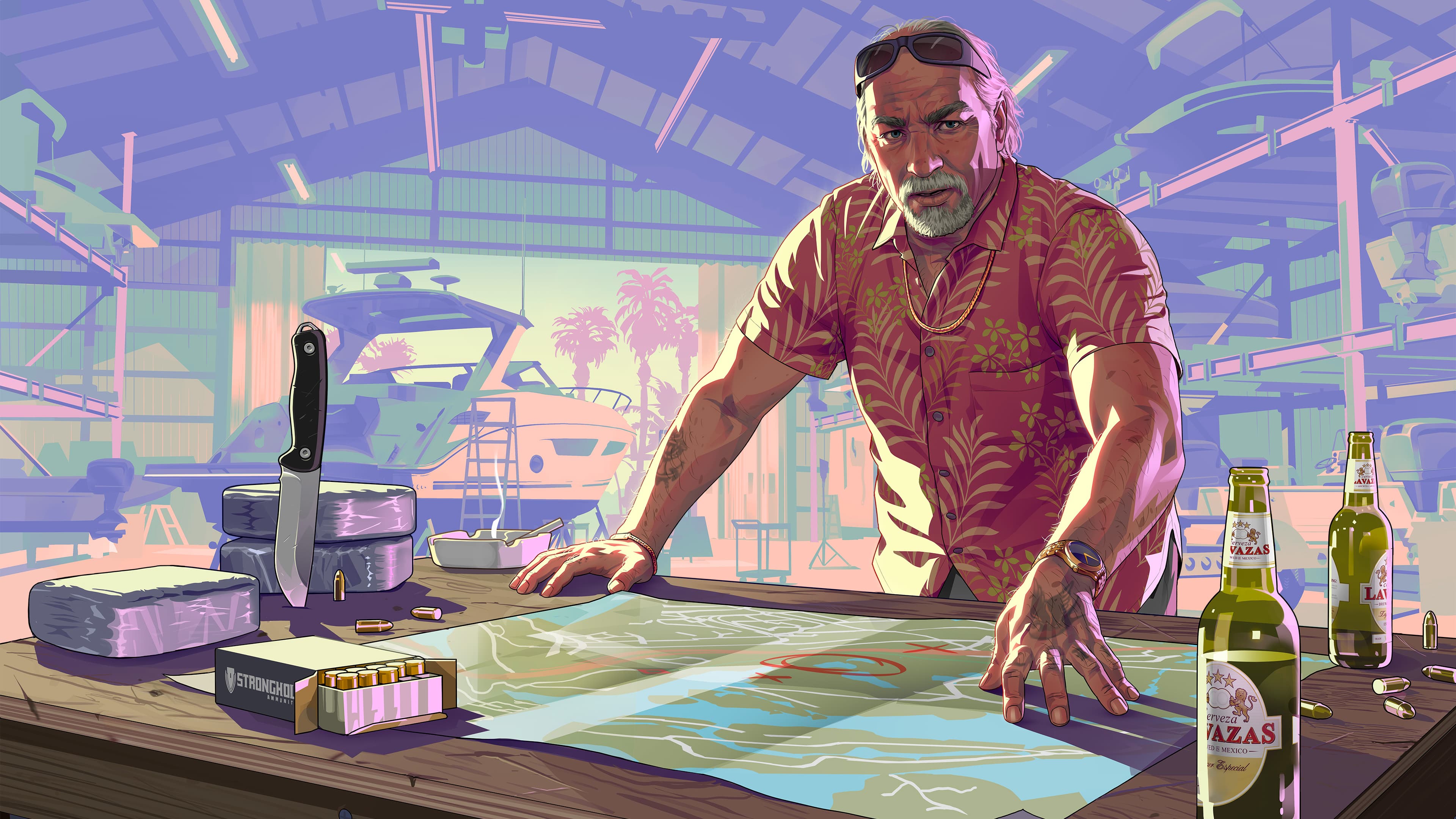 Brian Heder, personagem de GTA 6, arte oficial