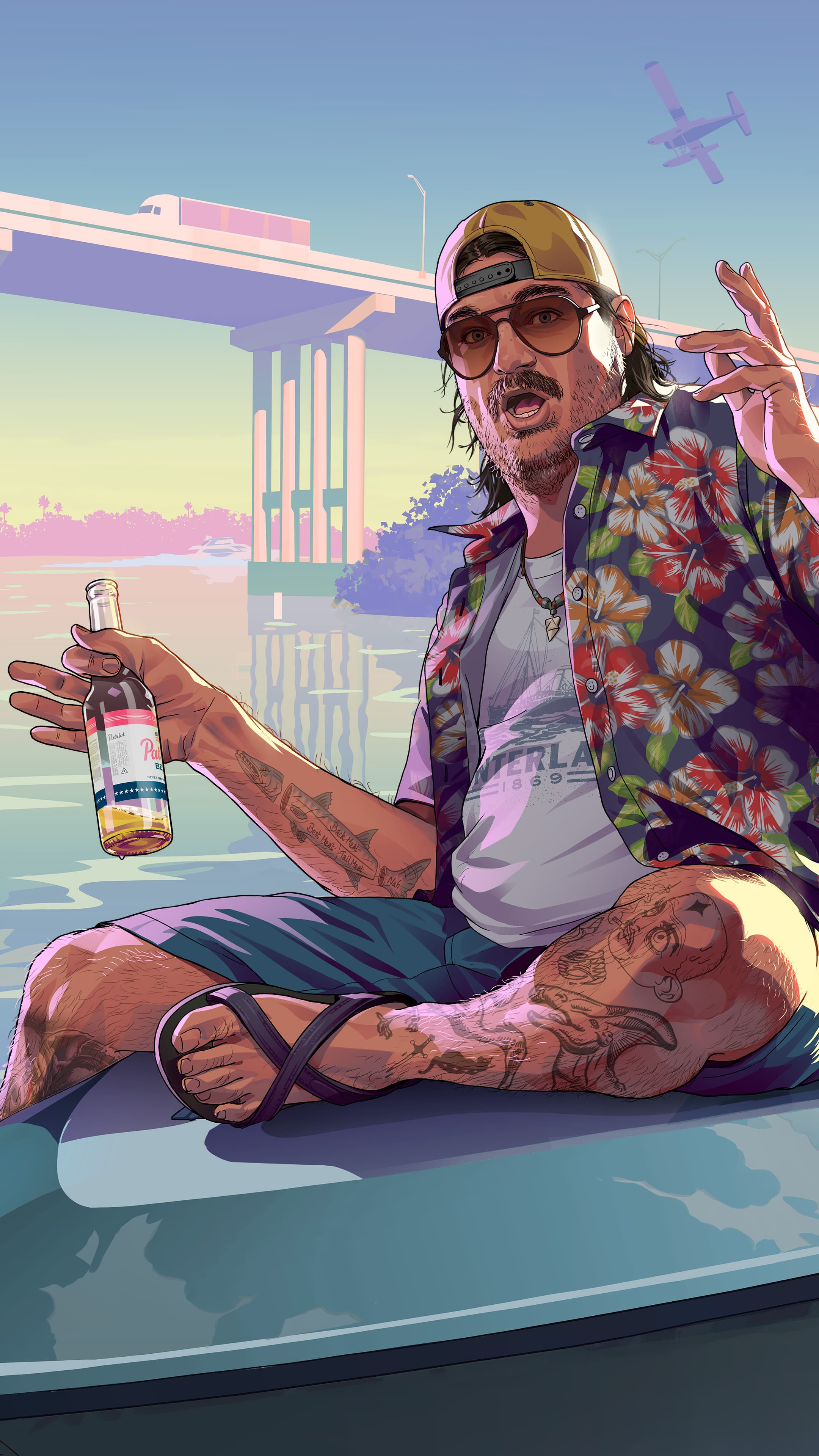Cal Hampton, personagem de GTA 6