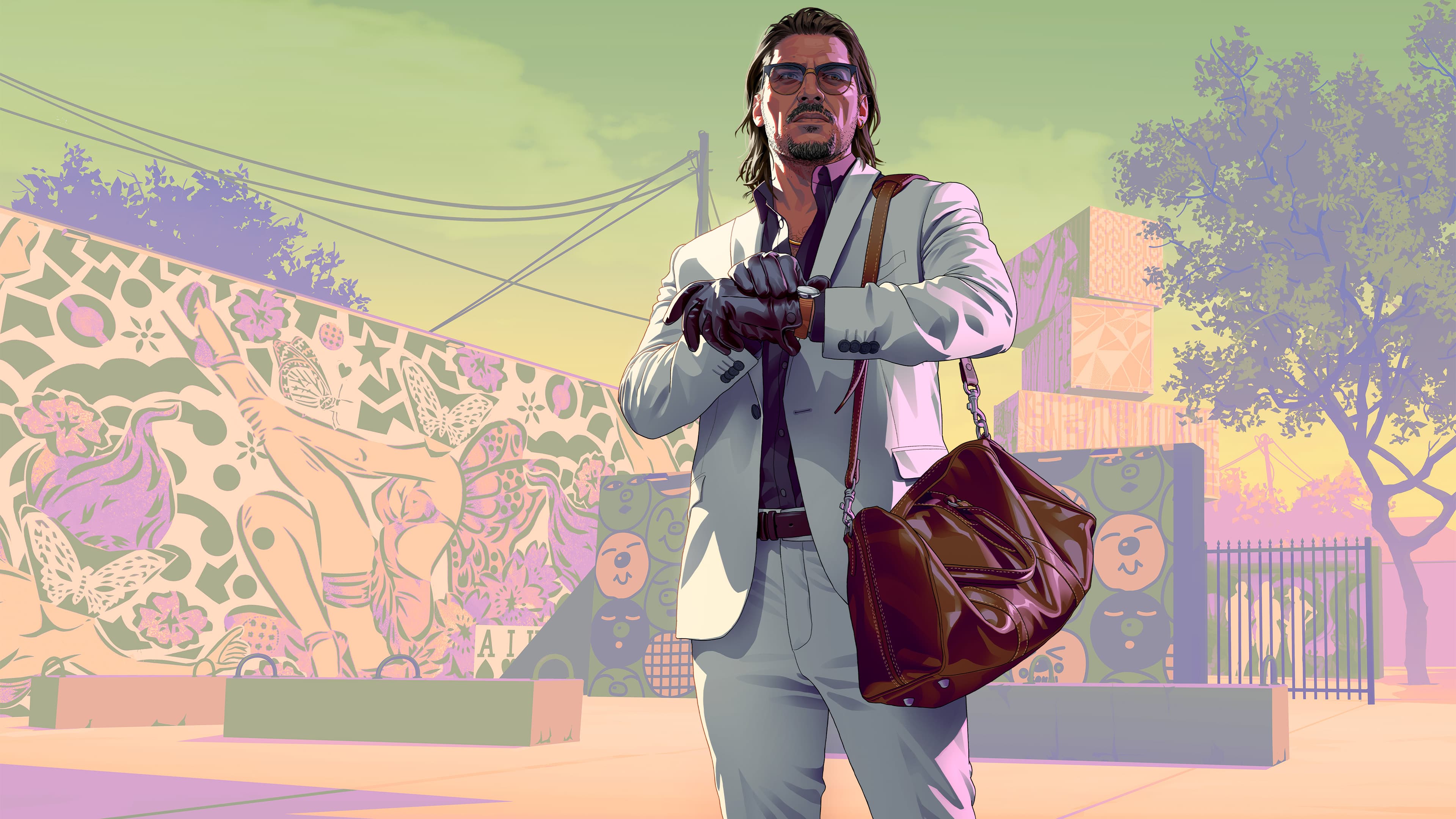 Raul Bautista, personagem de GTA 6, arte oficial